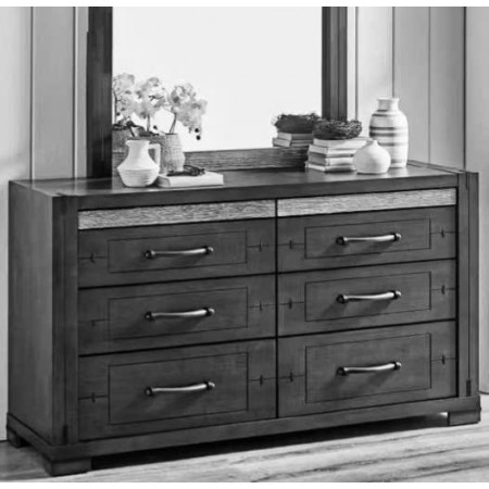 TORR-DR6 : Tủ 6 Ngăn Kéo + 2 Ẩn Trang Sức- 1m5